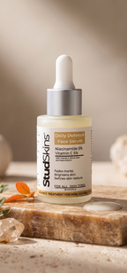 StudSkins Balance NiaVit Face Serum Daily Brightening & Oil Balance Serum for Men. Powered by 5% Niacinamide, 5% Vitamin C & 1% Alpha Arbutin
