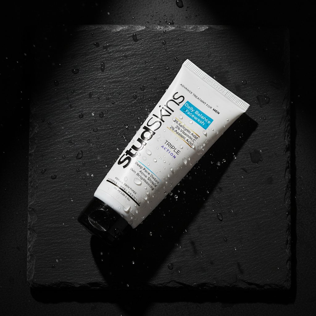 StudSkins Face Wash Product Ad